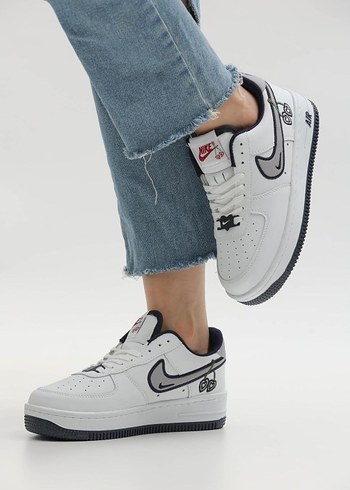 Nike Beyaz Kadın Denim Sneakers