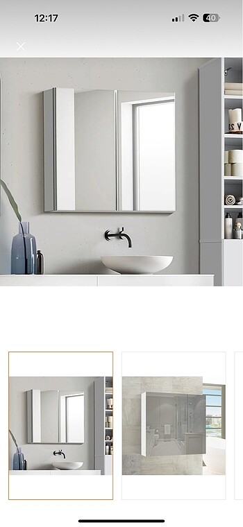 Banyo dolabı