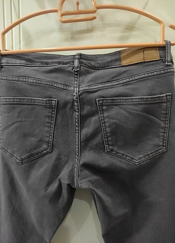 30 Beden H&M 30 Beden Gri Kot Pantolon