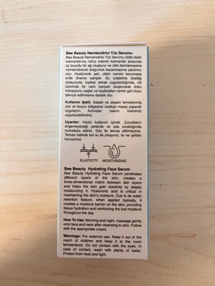 Bee Beauty Nemlendirici Yüz Serumu - Görsel 2