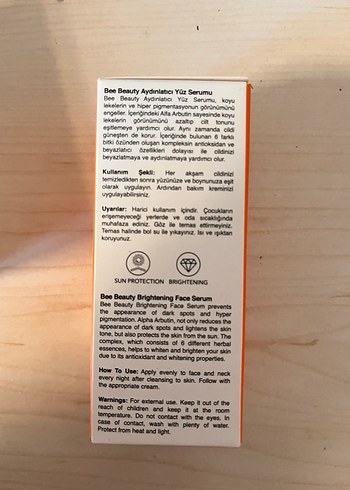 Bee Beauty Aydınlatıcı Yüz Serumu - Görsel 2
