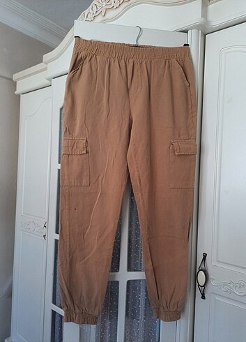 Kargo cepli pantalon