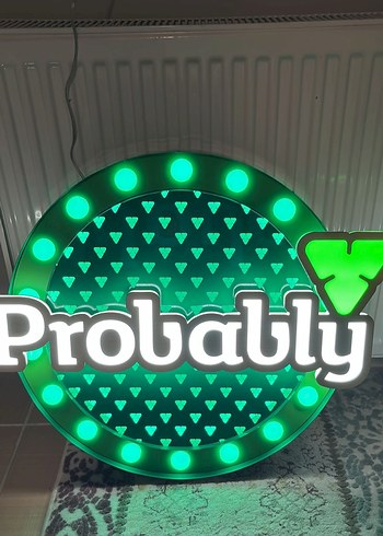 Beden Renk Carlsberg ışıklı görsel tabela