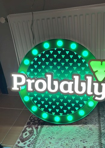 Carlsberg ışıklı görsel tabela