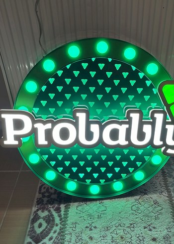Beden Carlsberg ışıklı görsel tabela