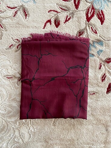 bordo şal