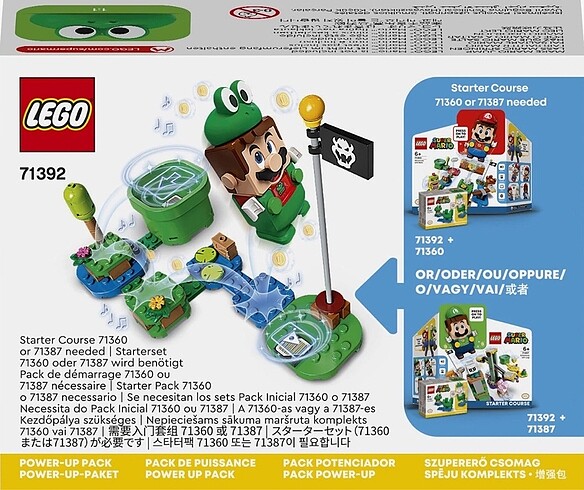 Beden Lego Super Mario Koleksiyonluk Mario