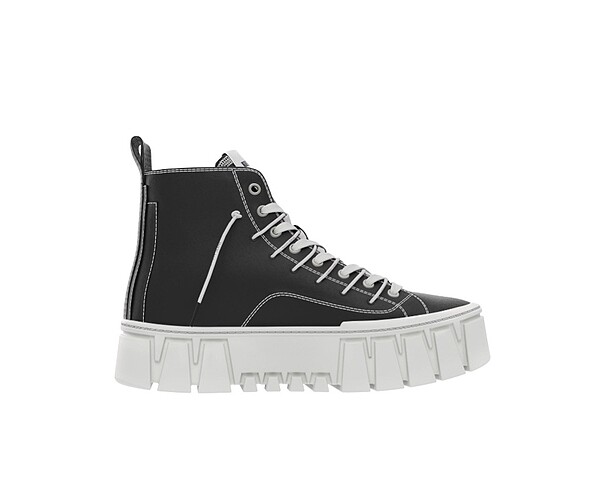 39 Beden siyah Renk Tommy Hilfiger Platform Kadın Ayakkabı