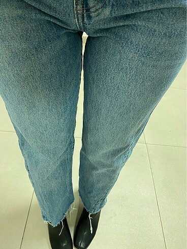 36 Beden mavi Renk Mango jean