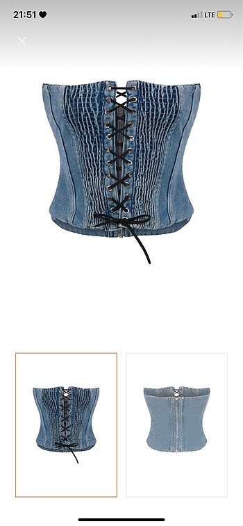 Sagaza korse top