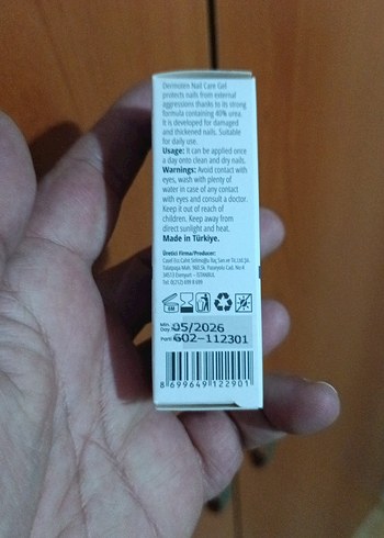 DERMOTEN tırnak bakım jeli - Görsel 6