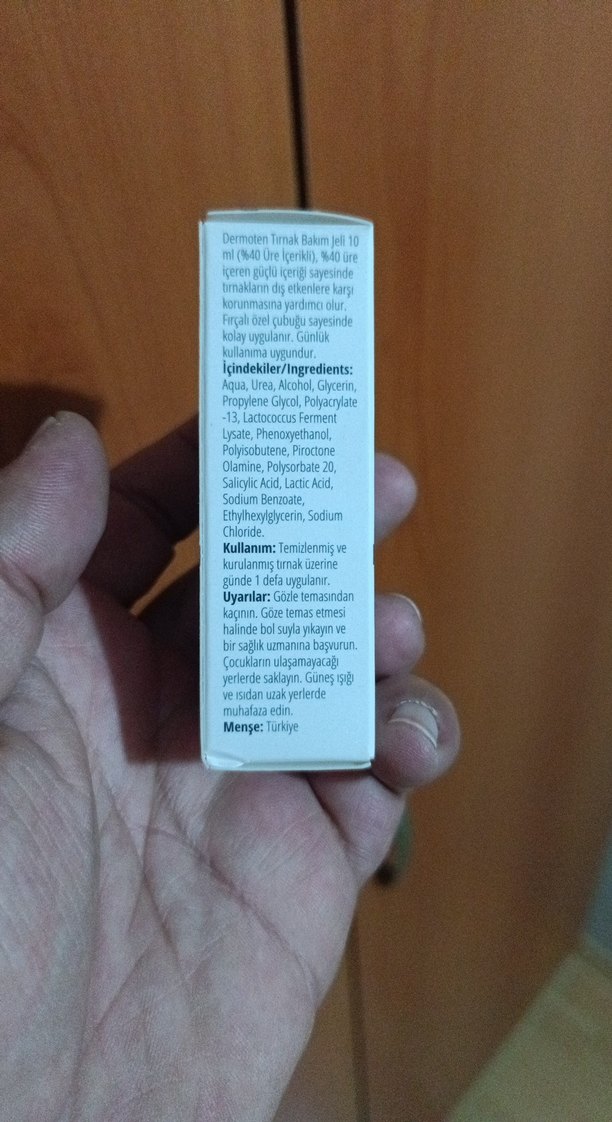 DERMOTEN tırnak bakım jeli - Görsel 5