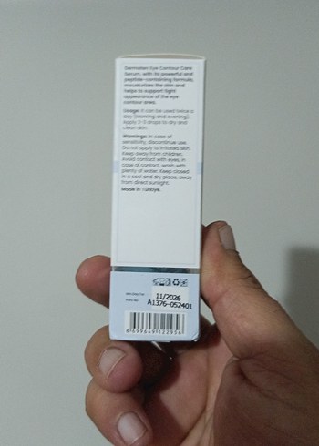 DERMOTEN göz çevresi serumu - Görsel 3