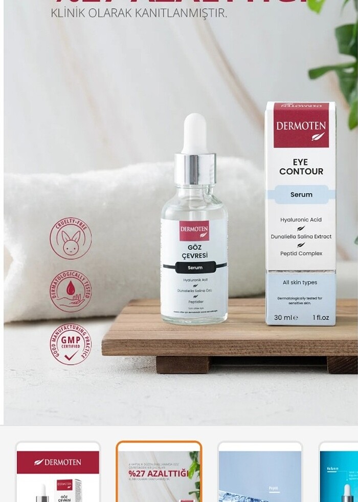 DERMOTEN göz çevresi serumu - Görsel 4