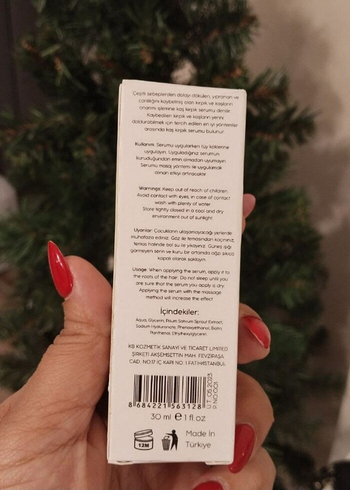 Kaş kirpik serumu  - Görsel 4