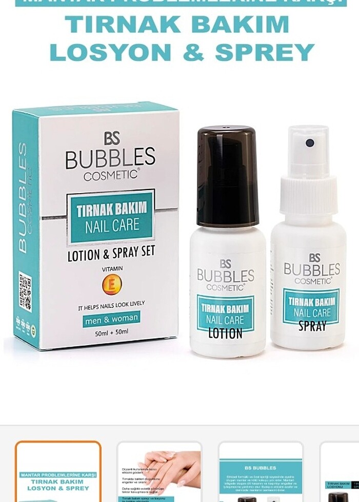 Tırnak bakım losyon & sprey seti - Görsel 3