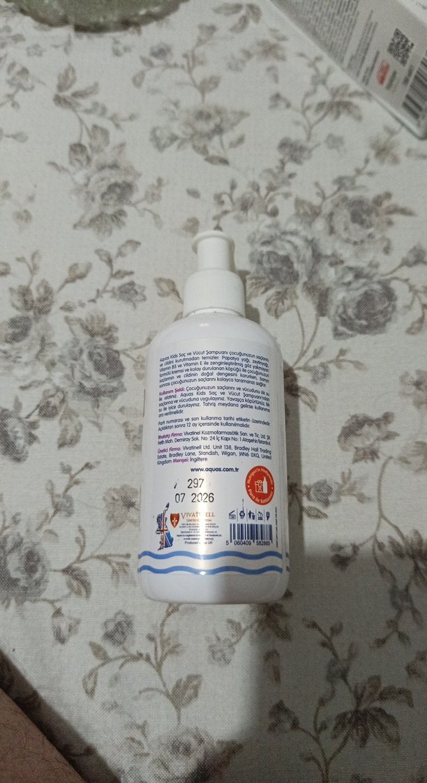 Aquas Kids Şampuanı - Görsel 3