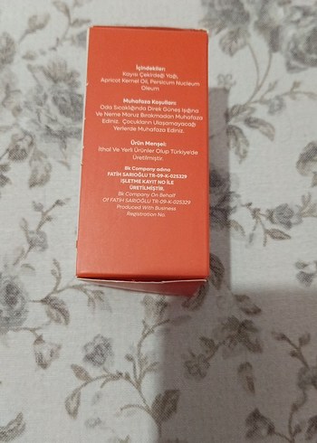 bk Kayısı Çekirdeği Yağı 20 ml - Görsel 2