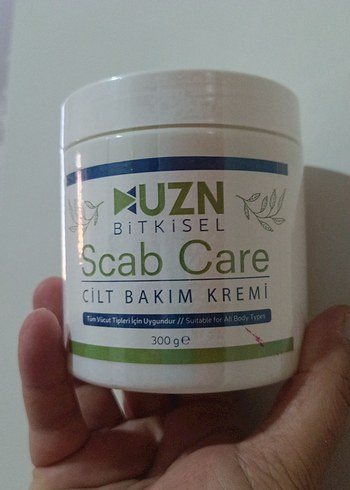 MUZN Bitkisel Scab Care Cilt Bakım Kremi 300g