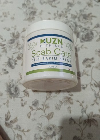 MUZN Bitkisel Scab Care Cilt Bakım Kremi 300g - Görsel 4