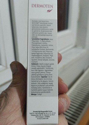 Dermoten Leke Karşıtı Krem 50 ml - Görsel 3