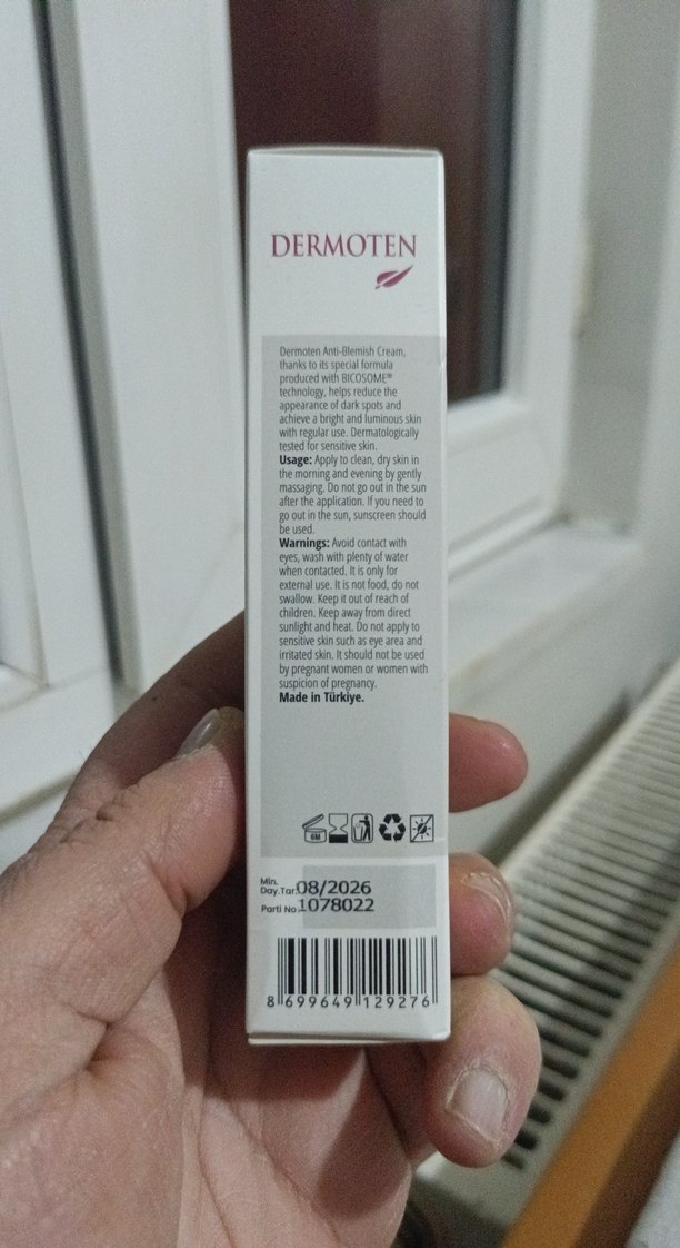 Dermoten Leke Karşıtı Krem 50 ml - Görsel 2