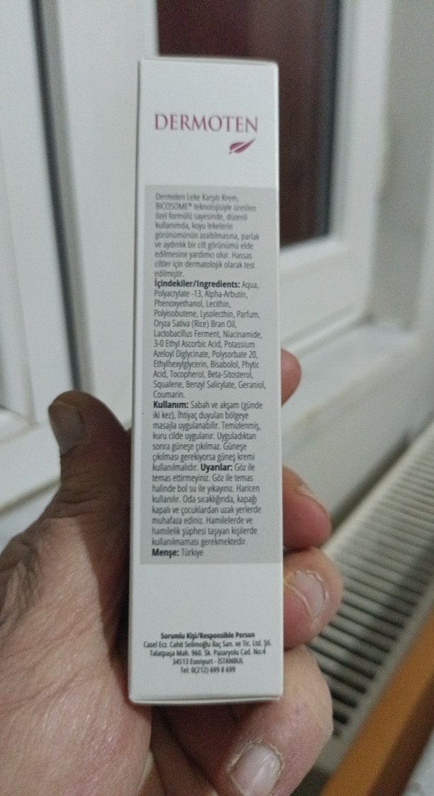 Dermoten Leke Karşıtı Krem 50 ml - Görsel 3