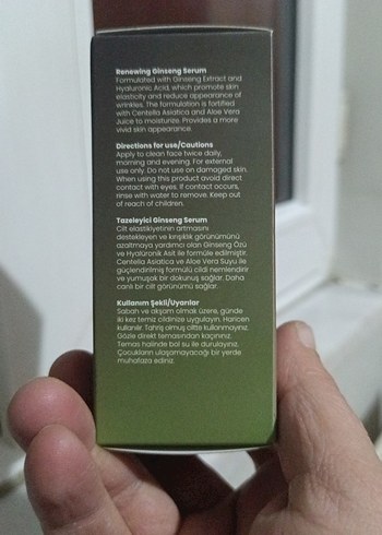 Cosmogenesis Labs Ginseng Serum 30ml - Görsel 2
