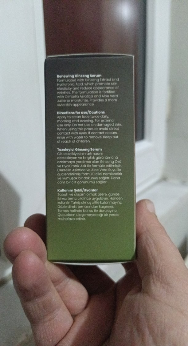 Cosmogenesis Labs Ginseng Serum 30ml - Görsel 2