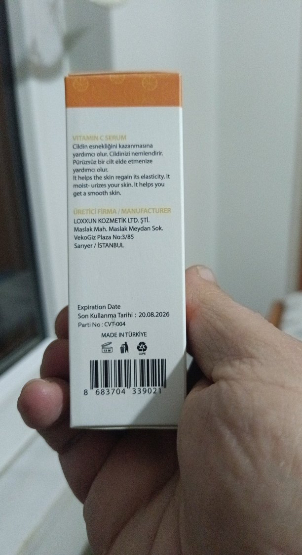 LOXXUN C Vitamini Gece Serumu 30 ml - Görsel 4