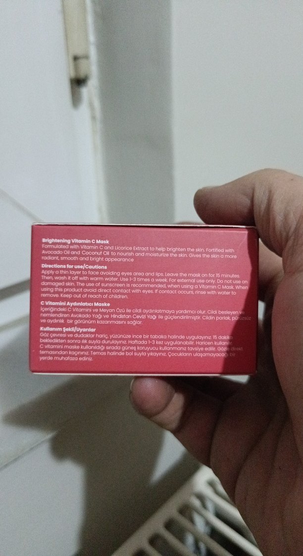 Cosmogenesis Labs C Vitamini %5 Aydınlatıcı Maske - Görsel 2