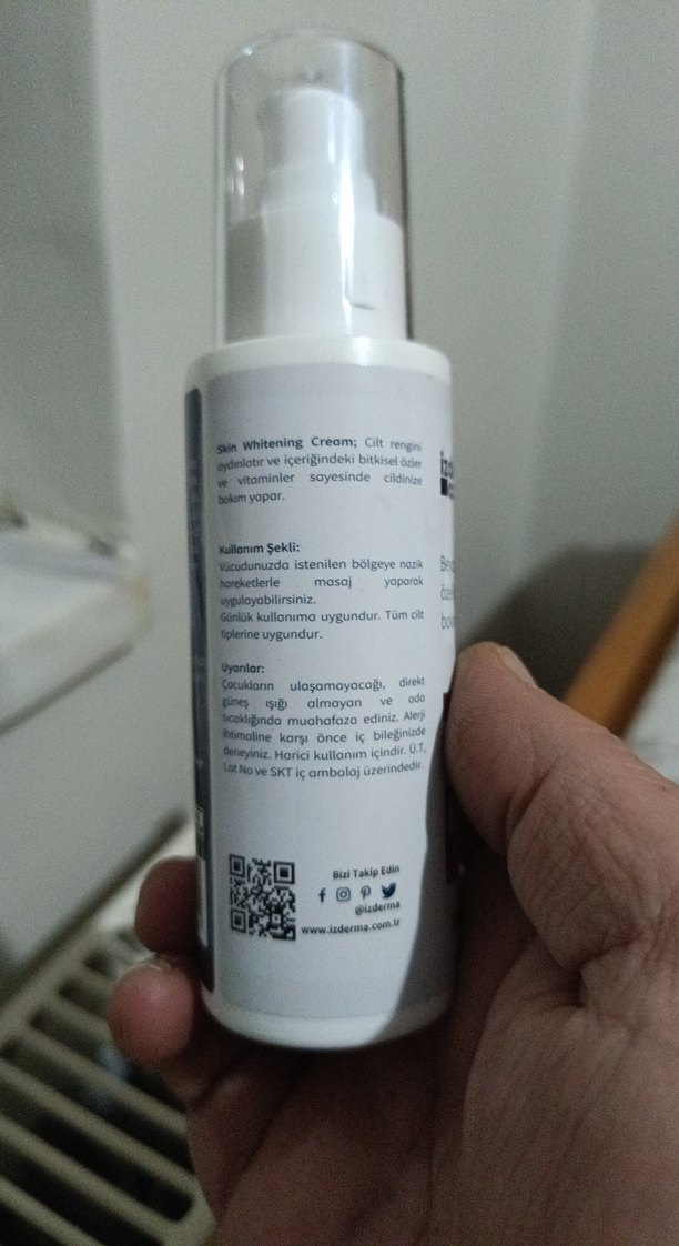 İzderma Niacinamide Cilt Beyazlatıcı Krem 100ml - Görsel 2