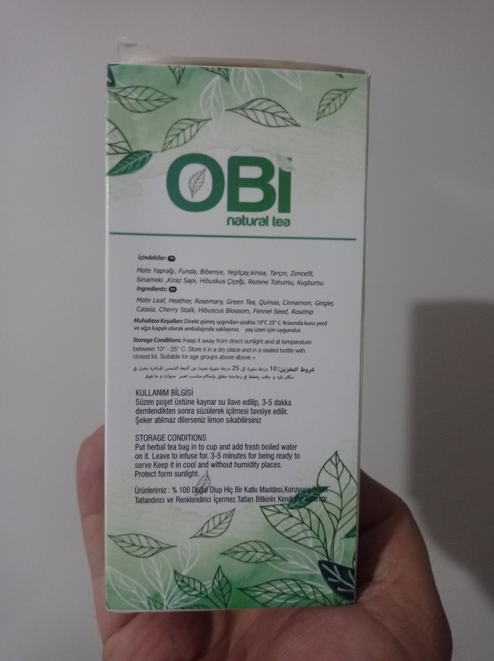 OBI Detox Karışık Bitki Çayı kim - Görsel 2