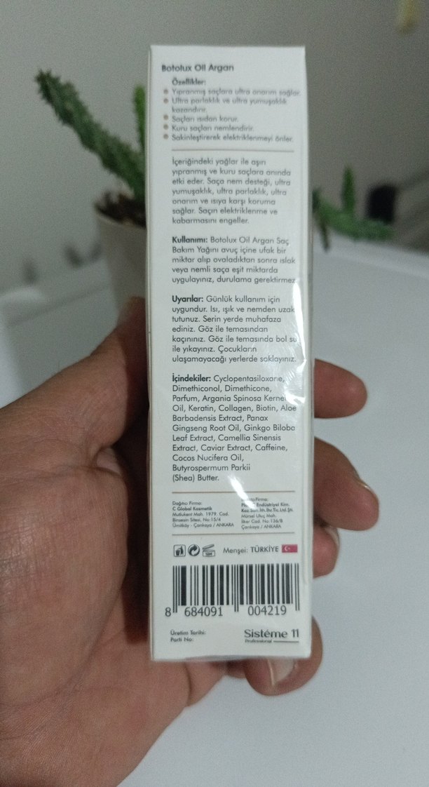 Sisteme 11 Onarıcı Argan Yağı - Görsel 3