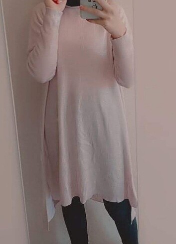 Pembe tunik 