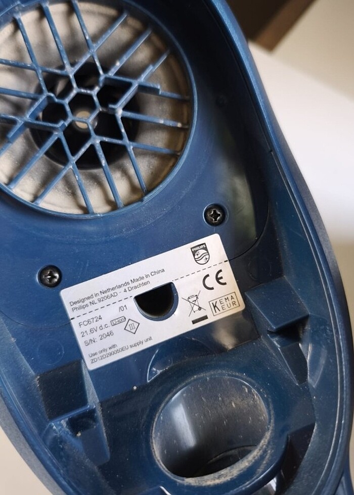 Philips Şarjlı Süpürge Gövdesi  - Görsel 2