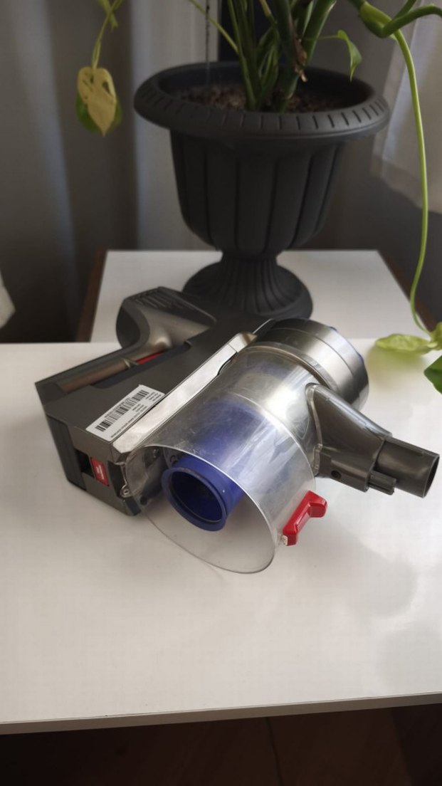 Mavi Gri Kablosuz Elektrikli Süpürge Gövdesi - Görsel 2