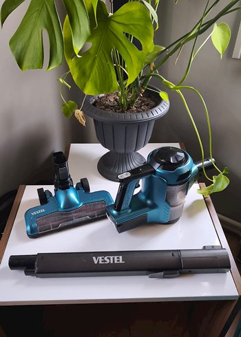 Vestel Mavi Kablosuz Elektrikli Süpürge