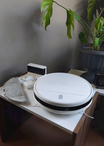 Xiaomi Beyaz Akıllı Robot Süpürge - Görsel 2