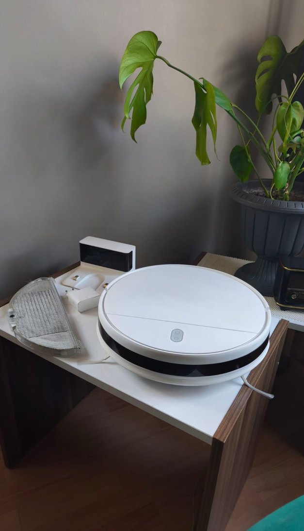 Xiaomi Beyaz Akıllı Robot Süpürge - Görsel 2