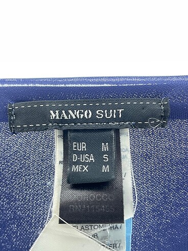 m Beden lacivert Renk Mango Kısa Elbise %70 İndirimli.
