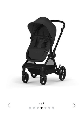 15-36 kg Beden siyah Renk Cybex Eos Bebek Arabası
