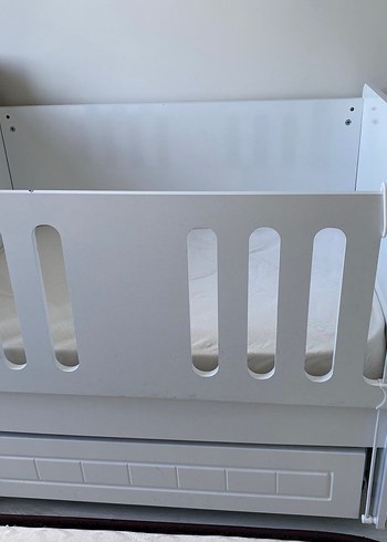 Beyaz bebek beşiği - Görsel 3