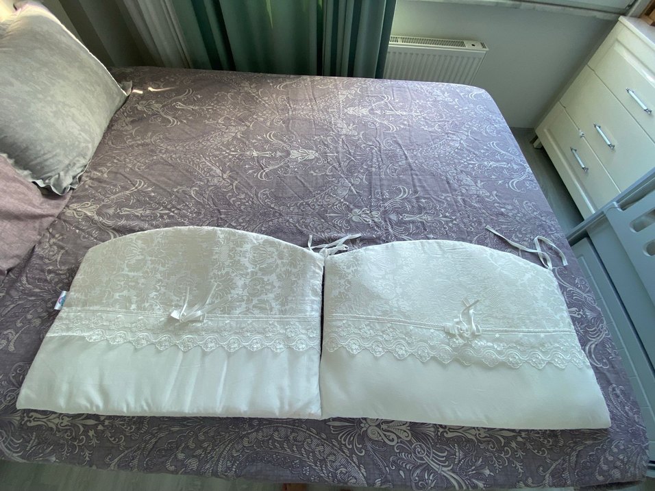 Beyaz bebek beşiği - Görsel 5