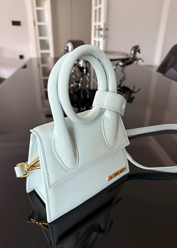 Jacquemus Beyaz Deri Kadın Çanta - Görsel 5