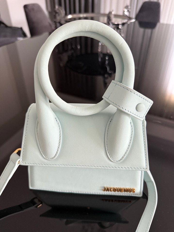 Jacquemus Beyaz Deri Kadın Çanta - Görsel 3