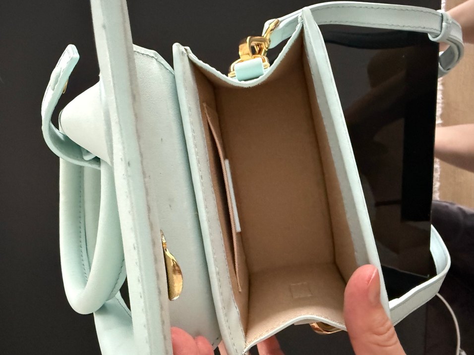 Jacquemus Beyaz Deri Kadın Çanta - Görsel 2