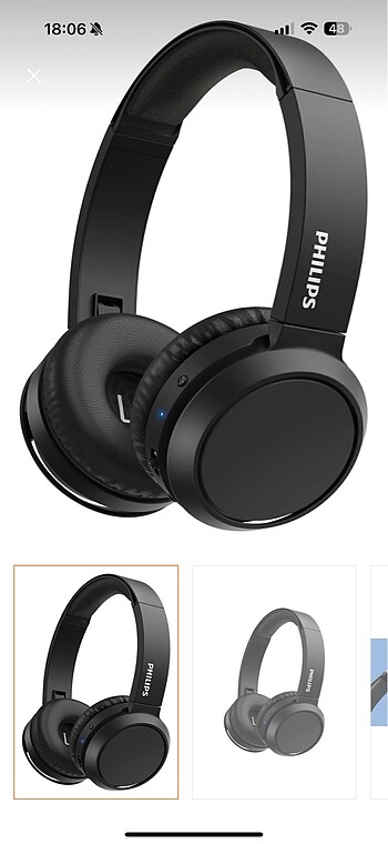 Philips kablosuz kulak üstü kulaklık