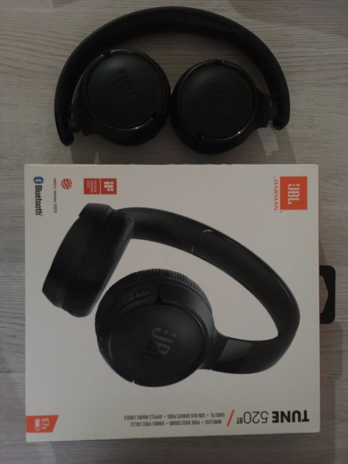 JBL 520bt Siyah Kablosuz Kulaklık - Görsel 3