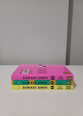  Beden Renk Suikast Sınıfı Manga 1-2-3 (1. Baskı)